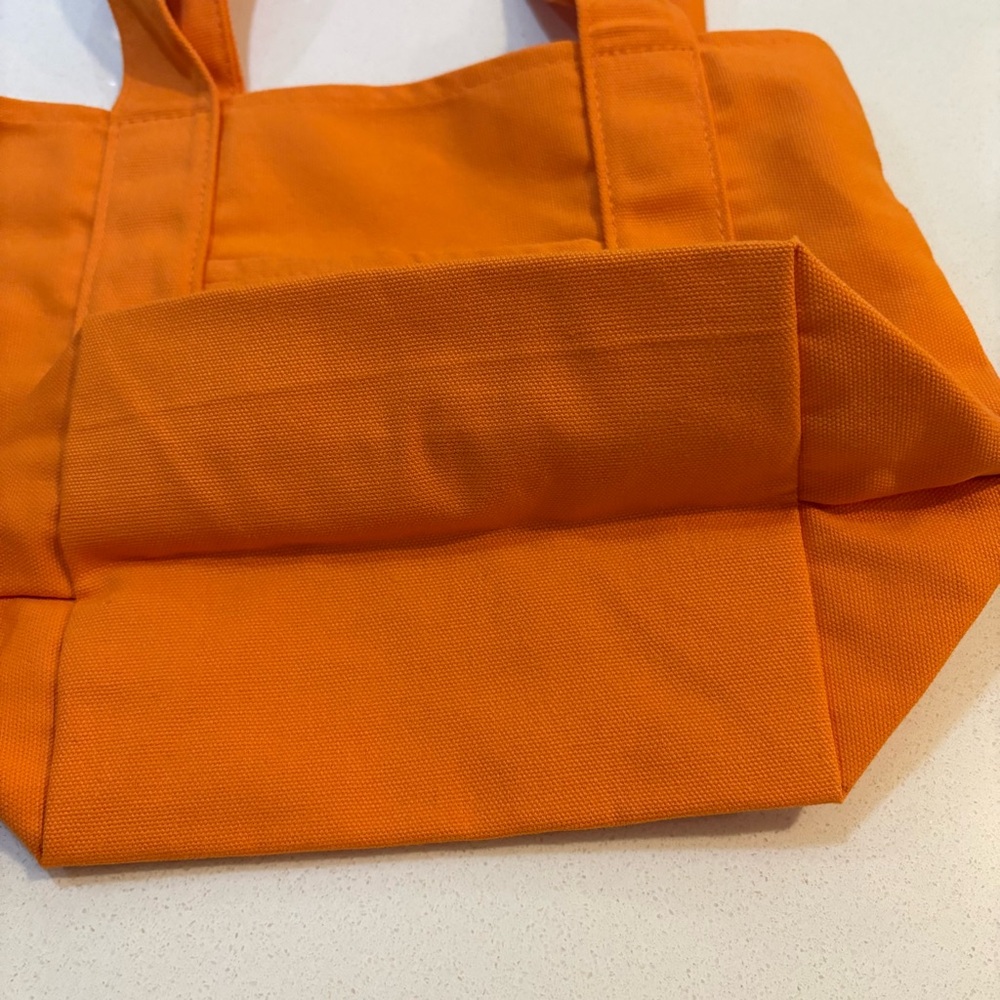 Trader Joe's Orange Tote Bag - Picture 3 of 10